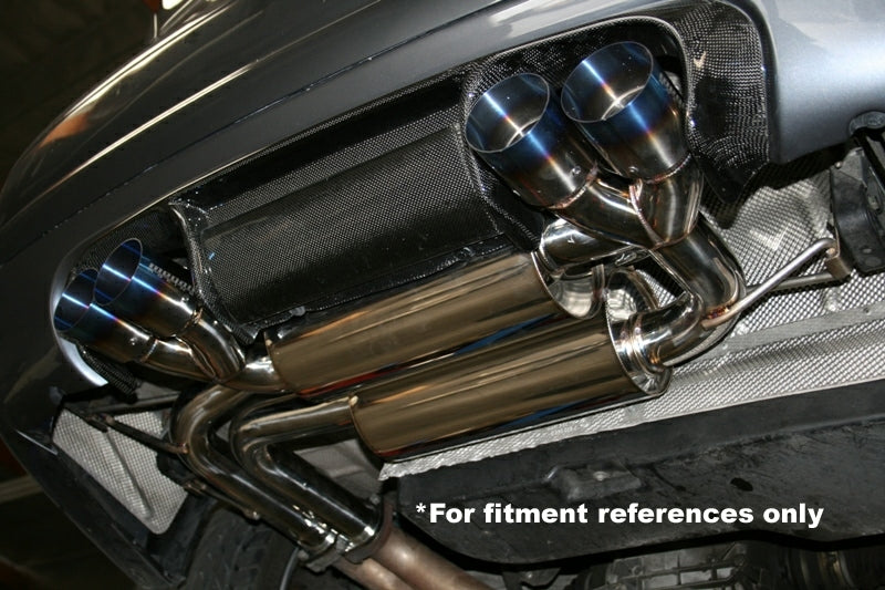 BMW E46 M3 2001-2006 – Supremo Exhaust Burnt Roll Tips – MR-ABE-BE46M3OE-VO