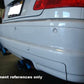 BMW E46 M3 2001-2006 – Supremo Exhaust Burnt Roll Tips – MR-ABE-BE46M3OE-VO