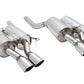 BMW E60 M5 ’05-’10 – Supremo Exhaust – Stainless Rolled Tips – MR-ABE-BE60M5-R+L