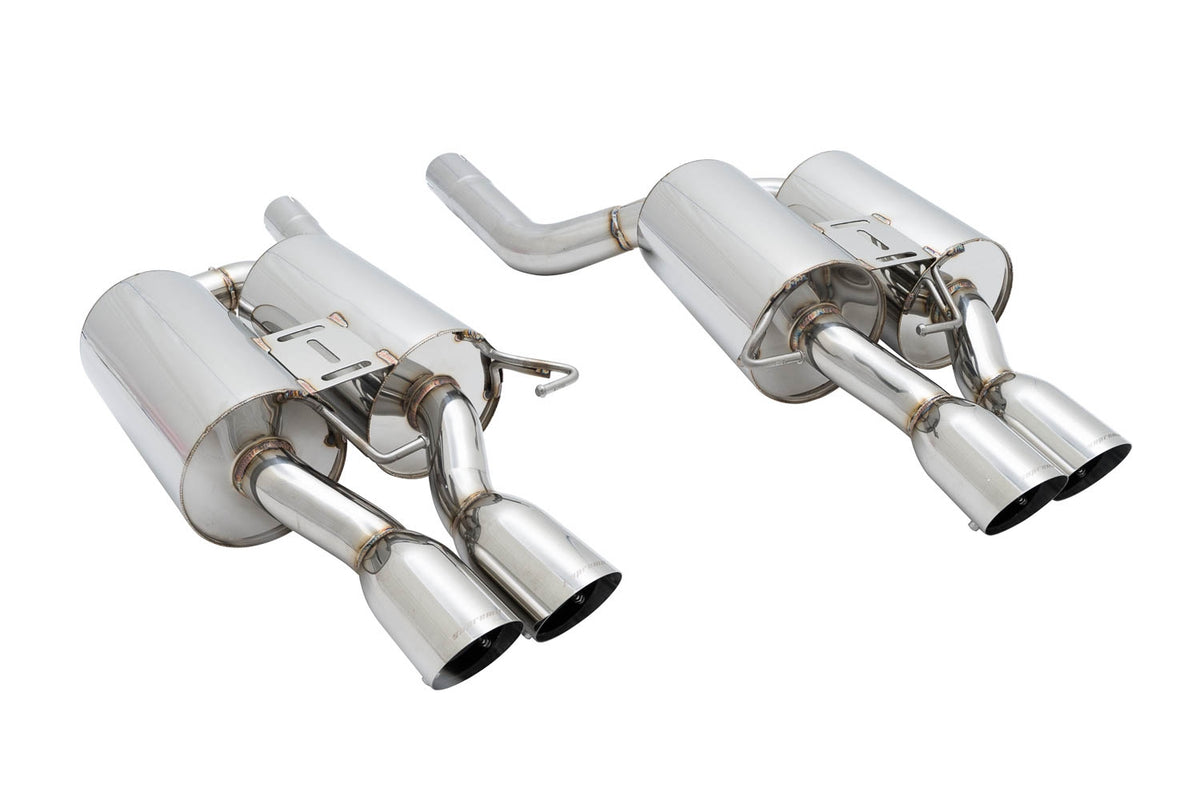 BMW E60 M5 ’05-’10 – Supremo Exhaust – Stainless Rolled Tips – MR-ABE-BE60M5-R+L