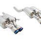 BMW E60 M5 ’05-’10 Supremo Exhaust – Burnt Rolled Tips – MR-ABE-BE60M5-VO-R+L