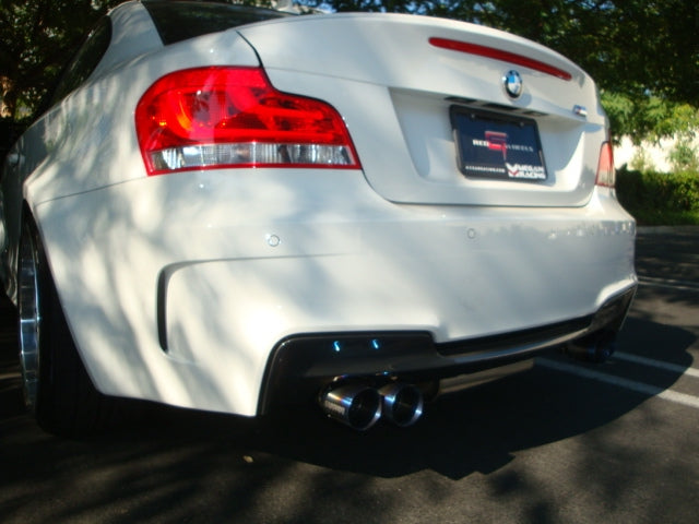 BMW E82 1M 11-12 – Supremo Exhaust System – Burnt Rolled Tips – MR-ABE-BE821M-VO+M