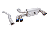 BMW E82 1M 11-12 – Supremo Exhaust System – Burnt Rolled Tips – MR-ABE-BE821M-VO+M