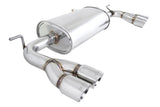 Hyundai Genesis Coupe 2009-2016 2.0L Turbo – Stainless Rolled Tips – Turbo Type – MR-ABE-HG09-SRT + MIDPIPE-HG0920T
