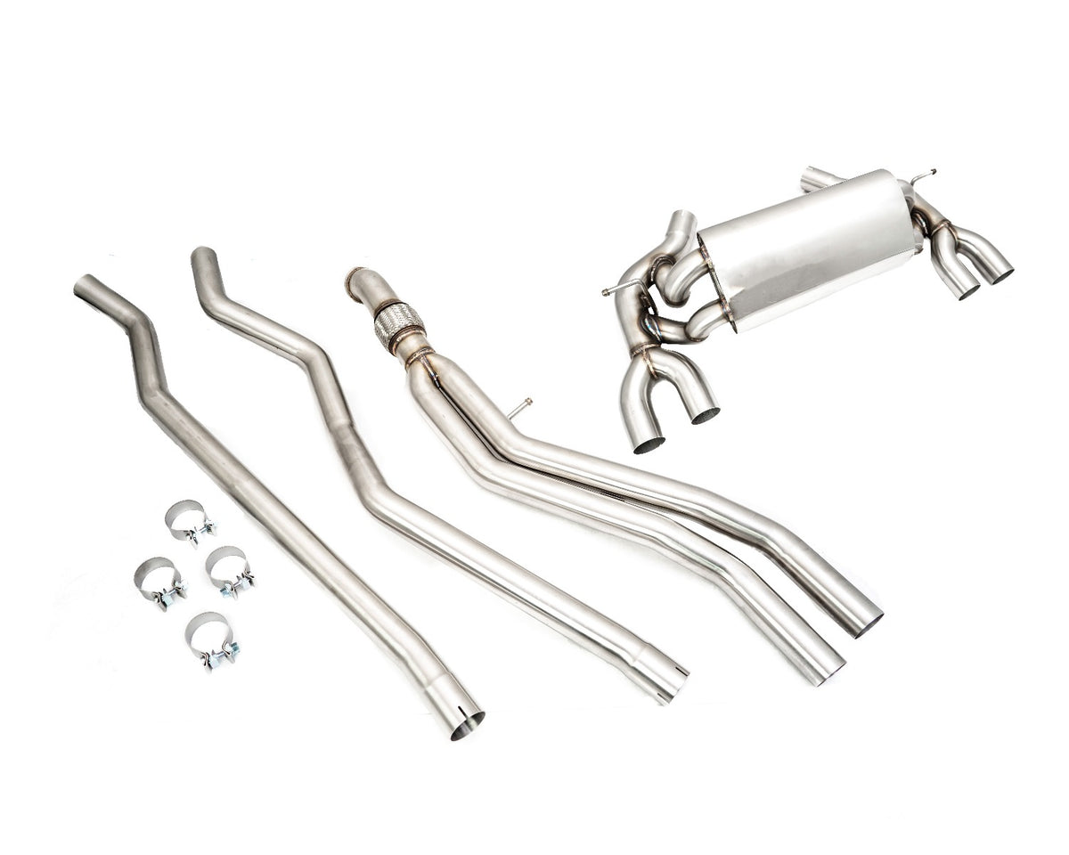 BMW M2 16-19 (N55 Only) Supremo Cat-Back Exhaust System – LWT-CBS-BF87-V2-R+M