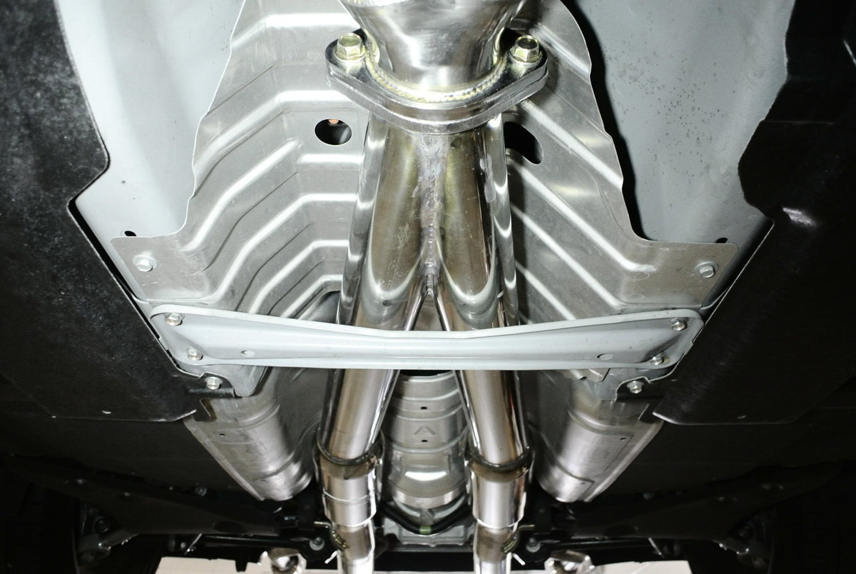 Infiniti Q50 2016+ (3.0 Twin Turbo) AWD/RWD (EXC NON-TURBO) Exhaust System – LW-CBS-IQ14X-R + LW-CBS-IQ14X-M