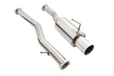 Infiniti G37 08-13 / Q60 14-15 (Coupe, RWD) Single Exit Exhaust System – Stainless Tip – LWT-CBS-N7Z-DS + LWT-XT-1610