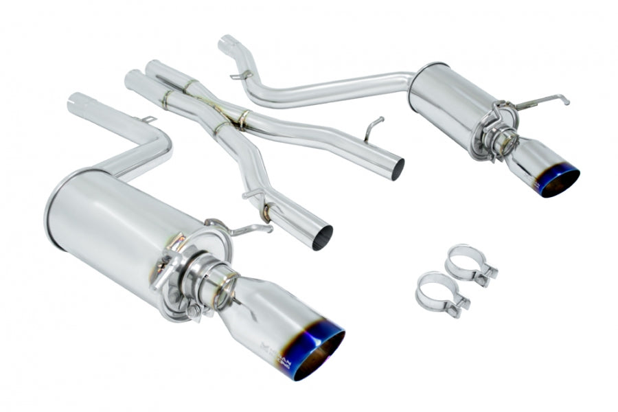 Mercedes Benz C-Class C300/C350 V6 Sedan 08-14 – Burnt Rolled Tips – Rear Section – OE-RS – MR-CBS-W204V6-VO-R+M