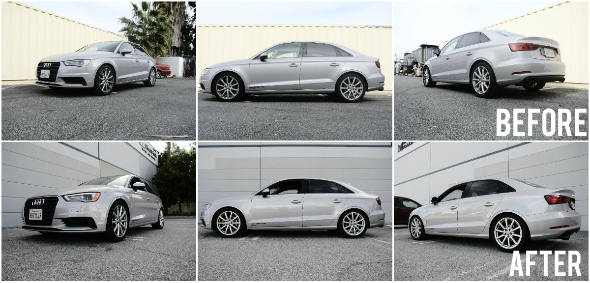 Audi A3 2013+ AWD Sedan Lowering Springs (Excludes S3, Sportback) – MR-LS-AA315