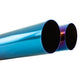 Universal 3″ VIP Exhaust Tip “Blast Pipe” Style (weld-on) – Angled – Blue Tip – MR-UT-D3-BT-V2
