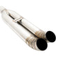 Universal Dual 3″ VIP Exhaust Tip “Blast Pipe” Style (weld-on) – Turn Down – Stainless Tips – LW-UT-FD-D3