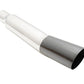 Universal 3″ to 4″ VIP Exhaust Tips “Blast Pipes” Style – Single – Angled – Black Chrome Tip – MR-UT-S4-BC-V2