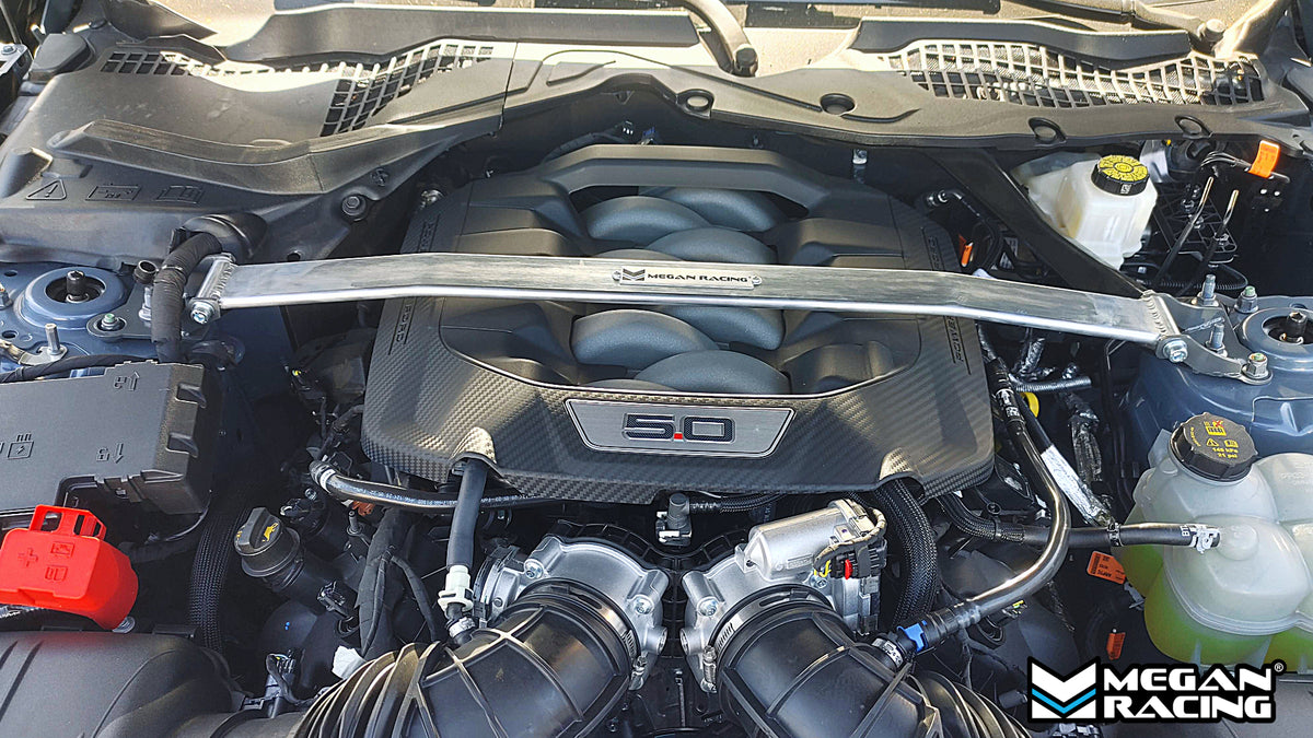 Ford Mustang 15-23 / 2024+ V2 Front Upper Strut Bar – MR-SB-FM15V2FU-1P