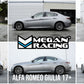 Alfa Romeo Giulia 17+ (EXC Quadrifoglio) Lowering Springs – MR-LS-ARG17