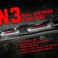 N3 Steering Stabilizer | Dual | 2-8 Inch Lift | Jeep Wrangler JK/Wrangler Unlimited (07-18)