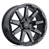 Black Rhino BROCN 20X12 5X5.0 G-GNBLK-SSBLTS -44MM Wheels