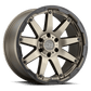Black Rhino Hard Alloys BR OCEANO 20X9.5 5X127 +6 71 M-BRNZ BLK Wheels