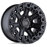 Black Rhino BRZRK 17X9.5 6X5.5 M-BLK 12MM Wheels