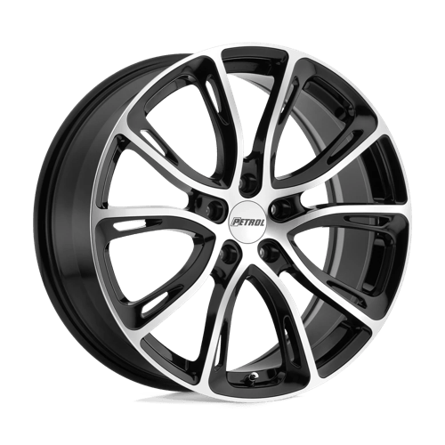 Petrol P5A 19X8 5X100 72.1 +35 G-BLK-MACH Wheels