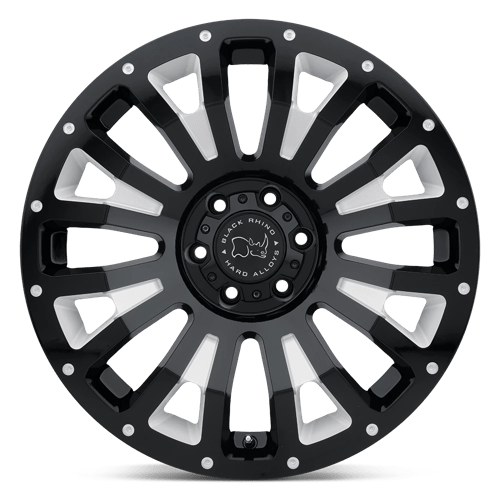 Black Rhino Hard Alloys BR PINATBO 22X12 8X170 -44 125 G-BLK MLD Wheels