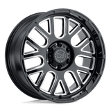 Black Rhino BRPIS 18X9.5 6X5.5 G-BLK-MILL -18MM Wheels