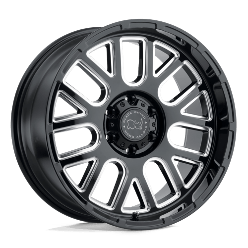 Black Rhino BRPIS 20X12 6X5.5 G-BLK-MILL -44MM Wheels