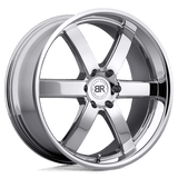 Black Rhino BRPND 20X8.5 6X5.5 CHROME 18MM Wheels