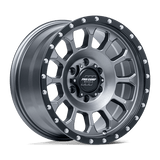 Pro Comp Alloys ROCKWELL 17X8.5 5X5 71 +0 M-GREY BLK Wheels