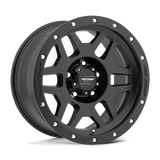 Pro Comp Alloys PHASER 17X9 6X5.5 108 -6 S-BLK Wheels