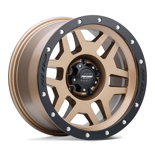 Pro Comp Alloys PHASER 17X9 6X5.5 108 -6 M-BRNZ-BLK Wheels