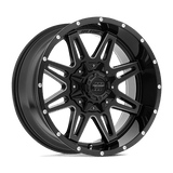Pro Comp PXA42 20X9.5 8X6.5 G-BLK MILL -6MM Wheels