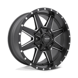 Pro Comp PXA48 20X9 8X180 S-BLK MILL 0MM Wheels