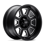 Pro Comp Alloys GUNNER 17X9 5X5 71 -6 S-BLK MILL Wheels