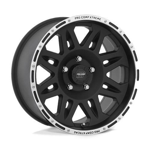 Pro Comp Alloys TORQ 17X9 5X5 83 -6 F-BLK MACH Wheels