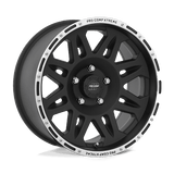 Pro Comp Alloys TORQ 17X9 5X5 83 -6 F-BLK MACH Wheels