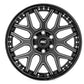 Rough Country 95 Series Wheel | Machined One-Piece | Gloss Black | 22x10 | 8x180 | -19mm