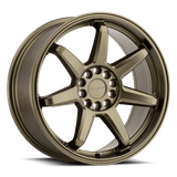 Ruff RUSFT 18X8 4X100/4.5 BRNZ 38MM Wheels