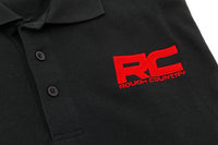 Rough Country Polo | Rough Country Logo | Black | Cotton | Size Large