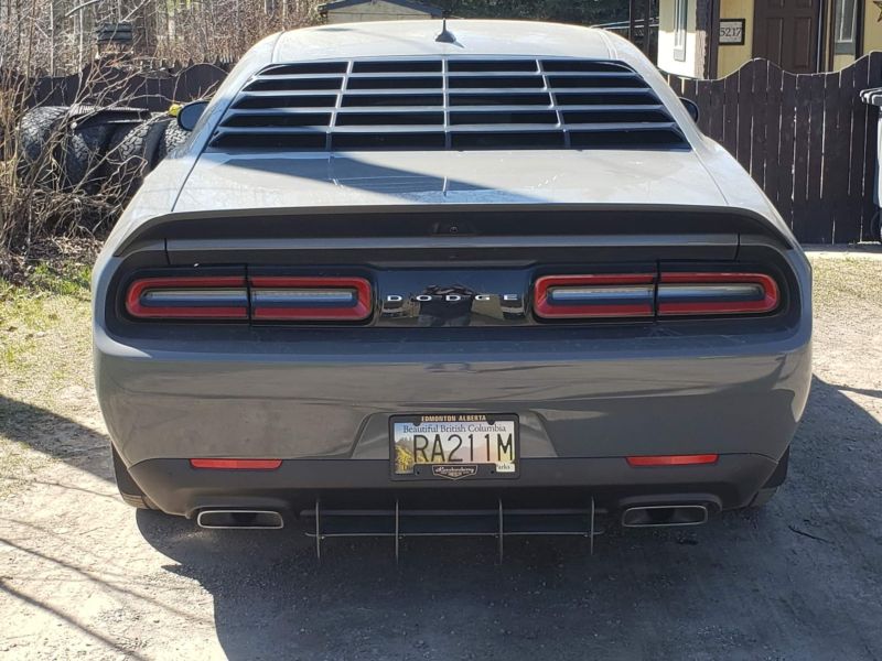 2015-2023 Dodge Challenger Rear Diffuser
