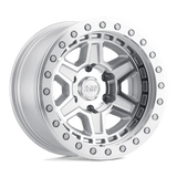 Black Rhino BRREN 17X8.5 5X5.0 SLVR-MIR-SLV-BLT -38MM Wheels