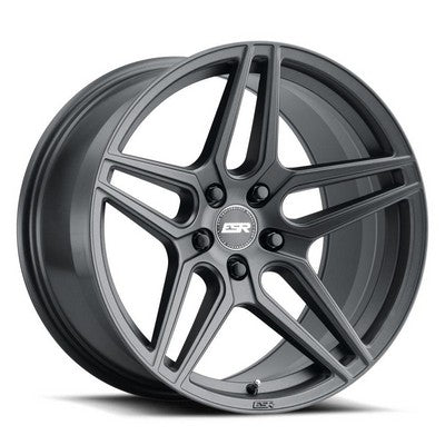 ESR RF15 Matte Graphite 18x8.5 5X100 ET30 cb72.6