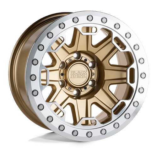 Black Rhino BRRFT 17X8.5 6X135 M-GOLD-MCH 0MM Wheels