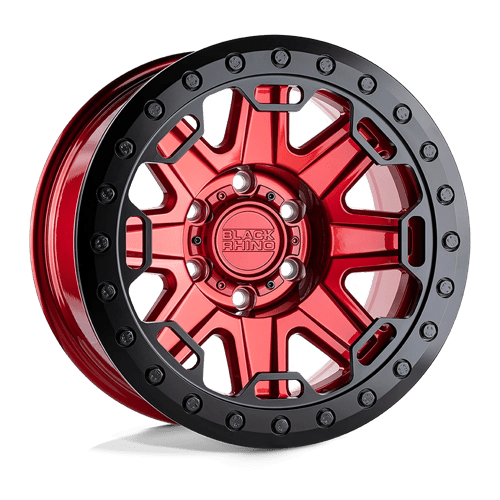 Black Rhino BRRFT 17X8.5 5X4.5 C-RED-BLKRG -38MM Wheels