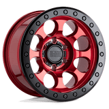 Black Rhino BRRIT 17X8.5 6X135 C-RED-BLKBLTS 0MM Wheels