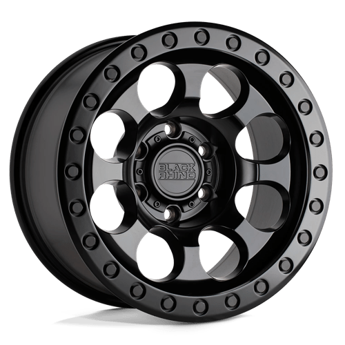 Black Rhino BRRIT 17X8.5 5X4.5 M-BLK-BLK-BLTS -38MM Wheels