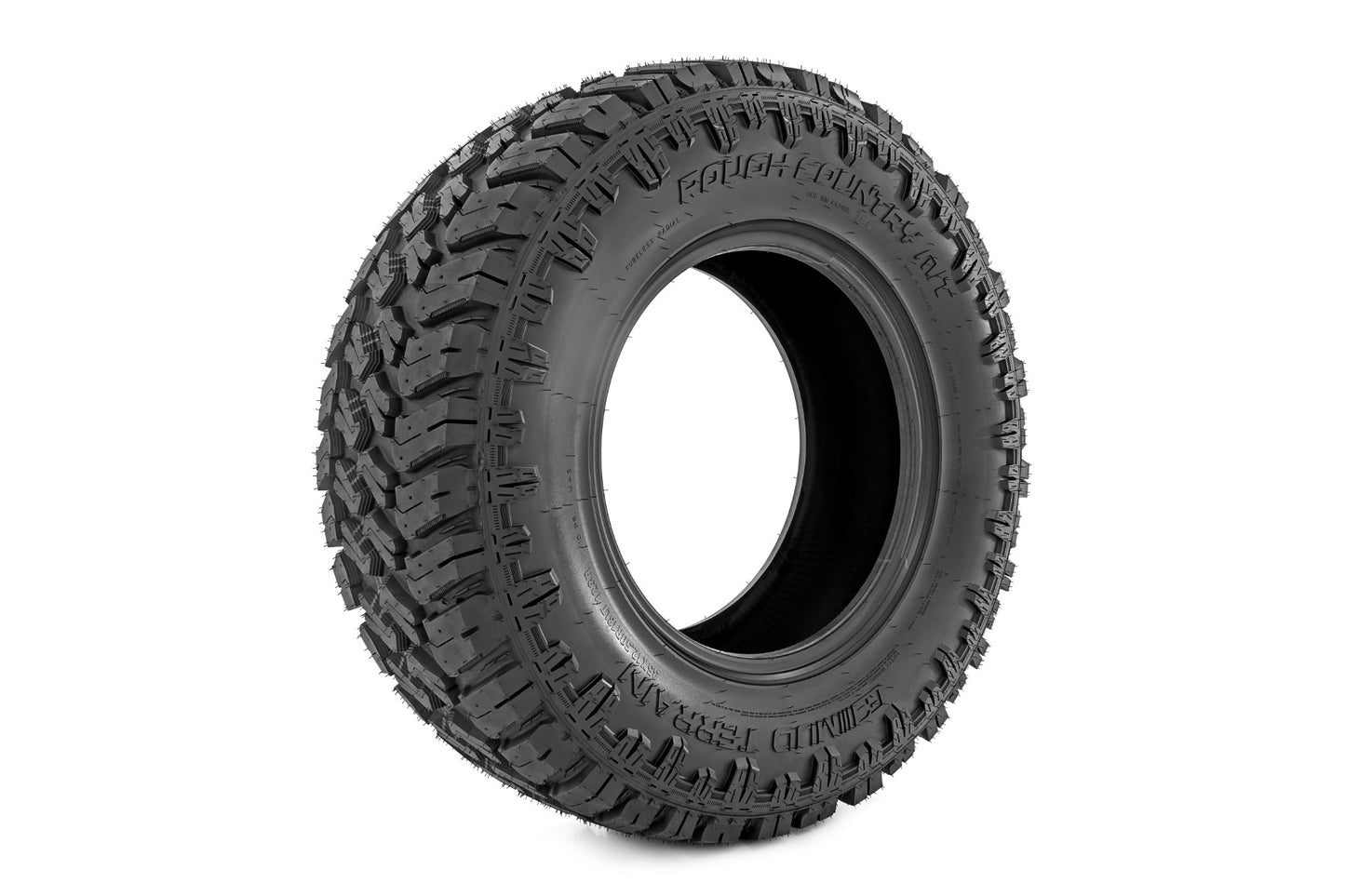 35x12.50R22 Rough Country M/T | Dual Sidewall