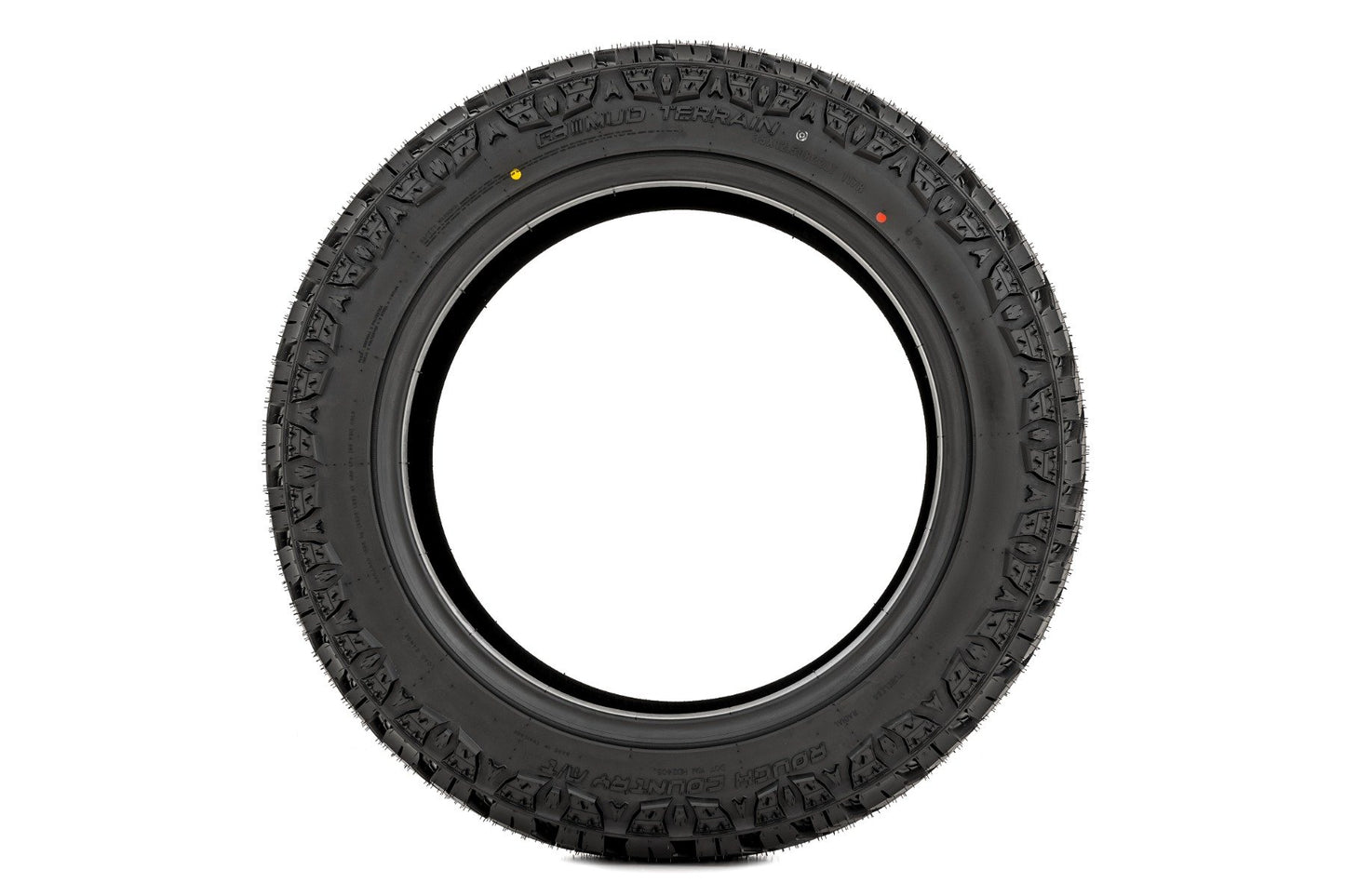35x12.50R22 Rough Country M/T | Dual Sidewall