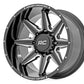 Rough Country 91M Series Wheel | One-Piece | Gloss Black | 20x12 | 6x135 | -44mm