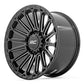 Rough Country 97 Series Wheel | One-Piece | Gloss Black | 17x9 | 5x5 | -12mm