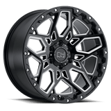 Black Rhino BRSHR 20X9.5 5X5.0 G-BLK-MILL -18MM Wheels